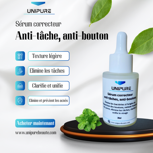 Sérum correcteur anti-tâches et anti-boutons